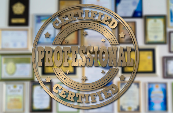 Certified Professional Credentials and Recognition