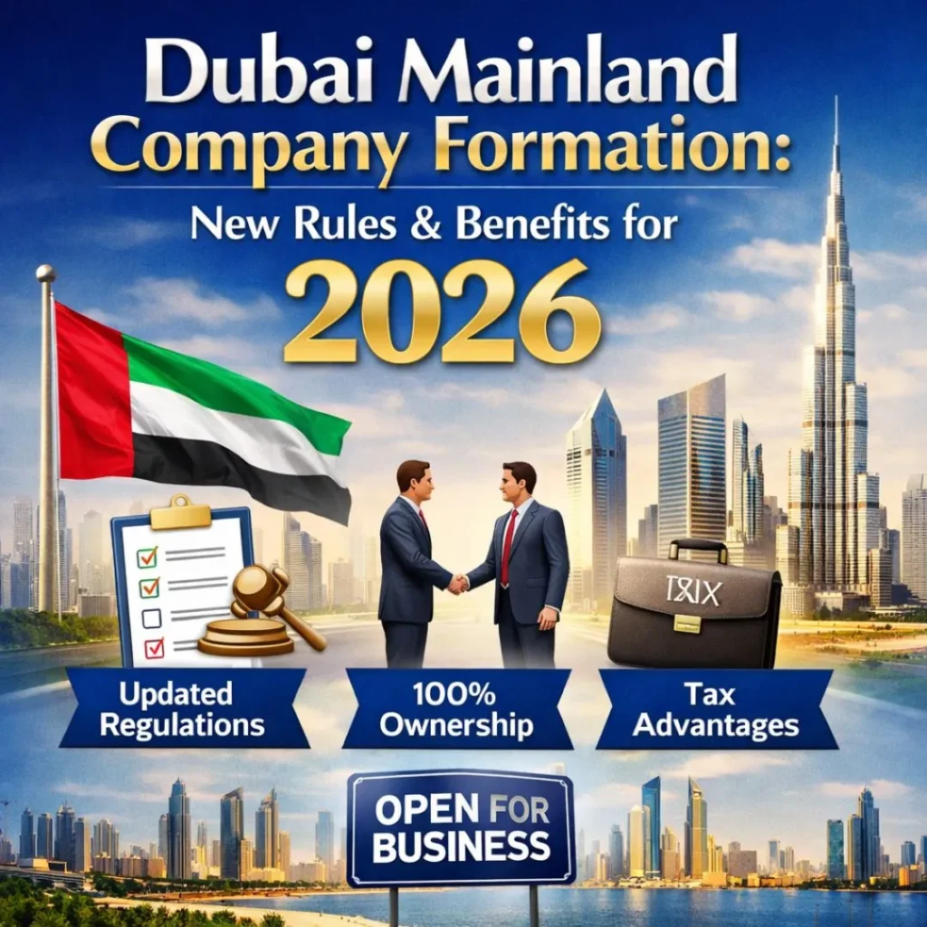 Dubai Mainland Company Formation | New Rules & Benefits for 2026
